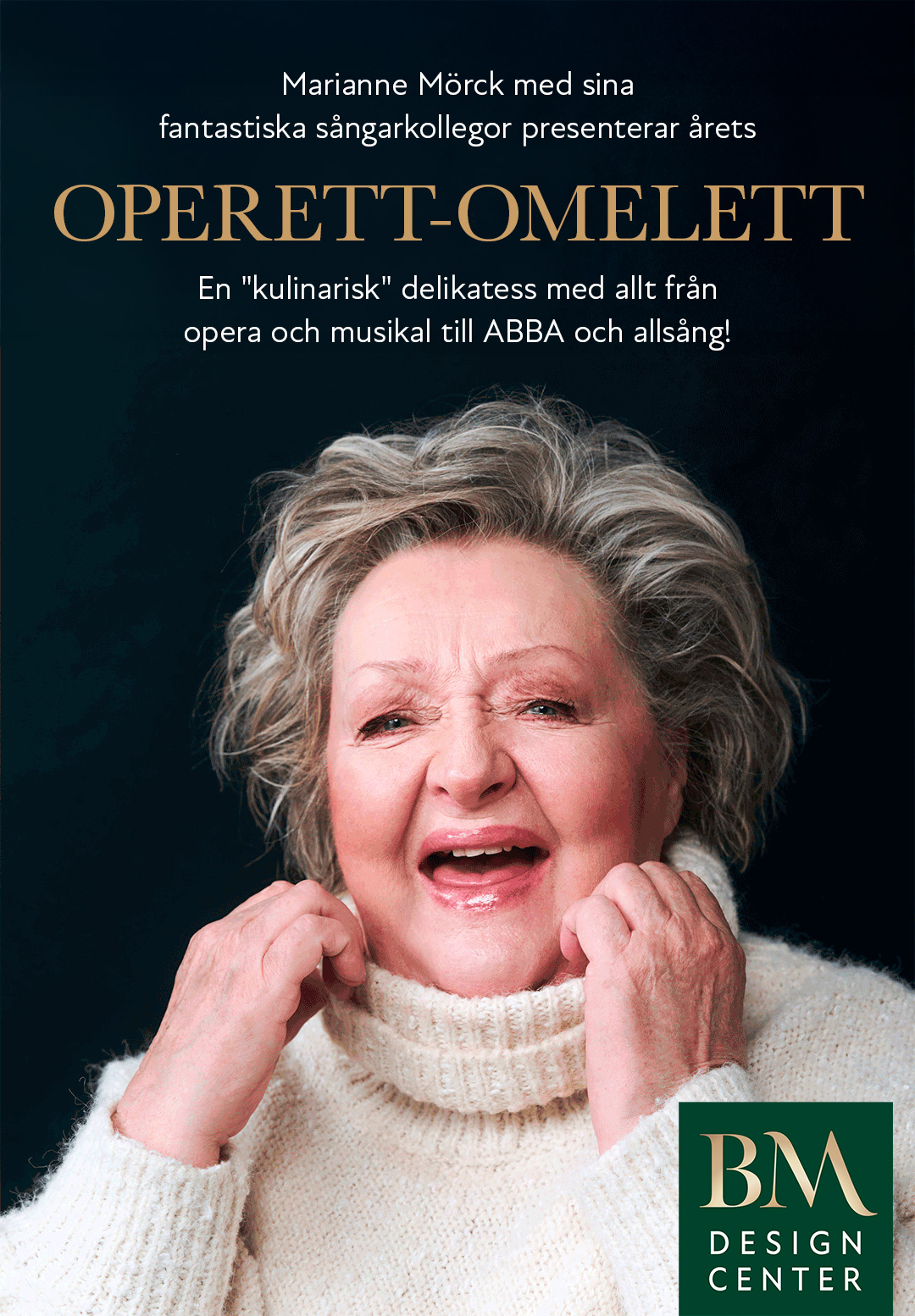 Operett-omelett med Marianne Mörck – musik, mat och magi i sensommarnatten!